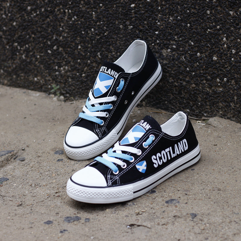 SPAIN Rican Canvas Sneakers Shoes For Men Women Fans