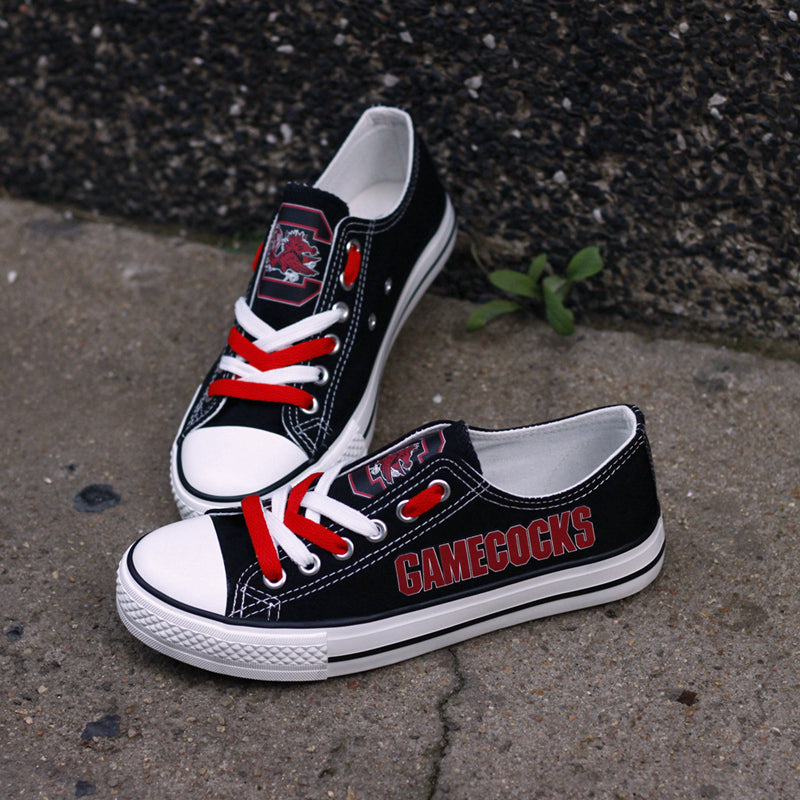 South Carolina Gamecocks Limited Print NCAA College Students Low Top Canvas Shoes Sport Sneakers