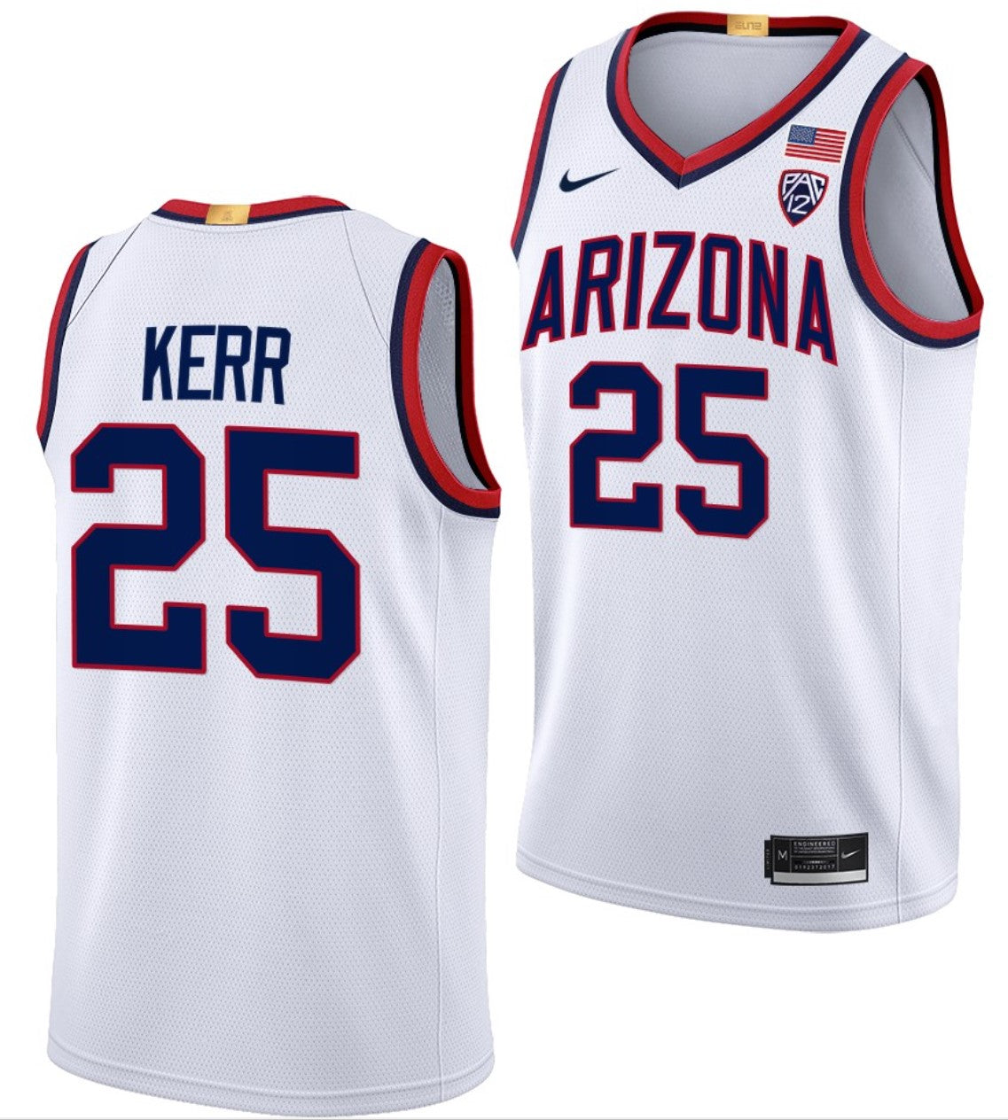Steve Kerr Jersey Arizona Wildcats College Basketball Limited #25