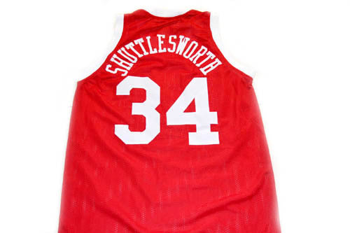 Shuttlesworth Jersey #34 Big State He Got Game Movie Basketball Red