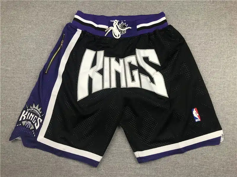 Sacramento Kings Shorts Black