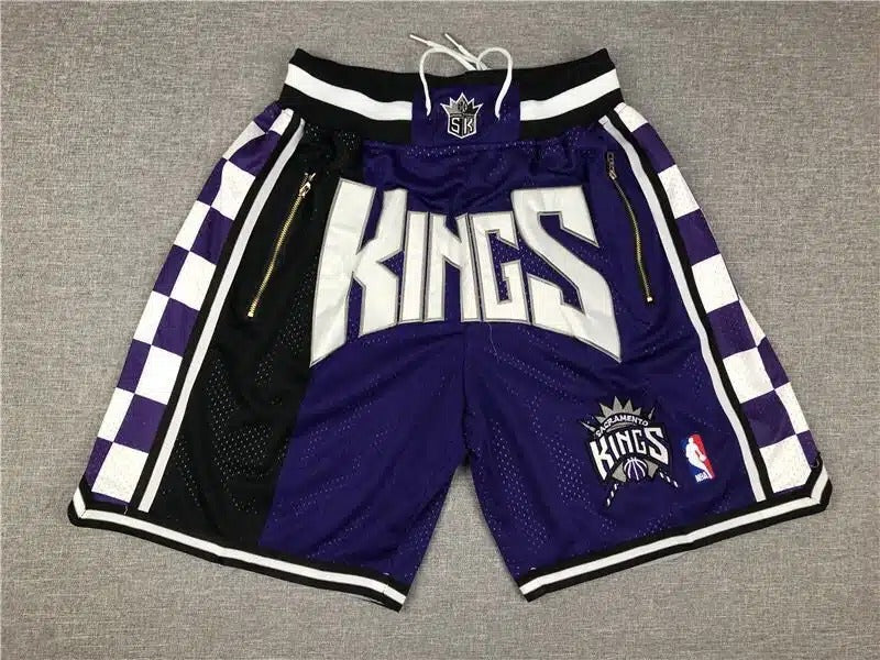Sacramento Kings Shorts Purple