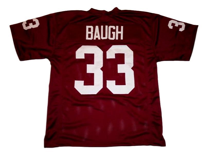 Sammy Baugh CUSTOM STITCHED Unsigned Football Jersey Maroon