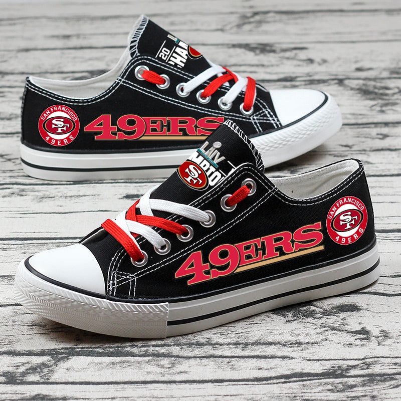 San Francisco 49ers Sport Sneakers Shoes For Men Women Fans