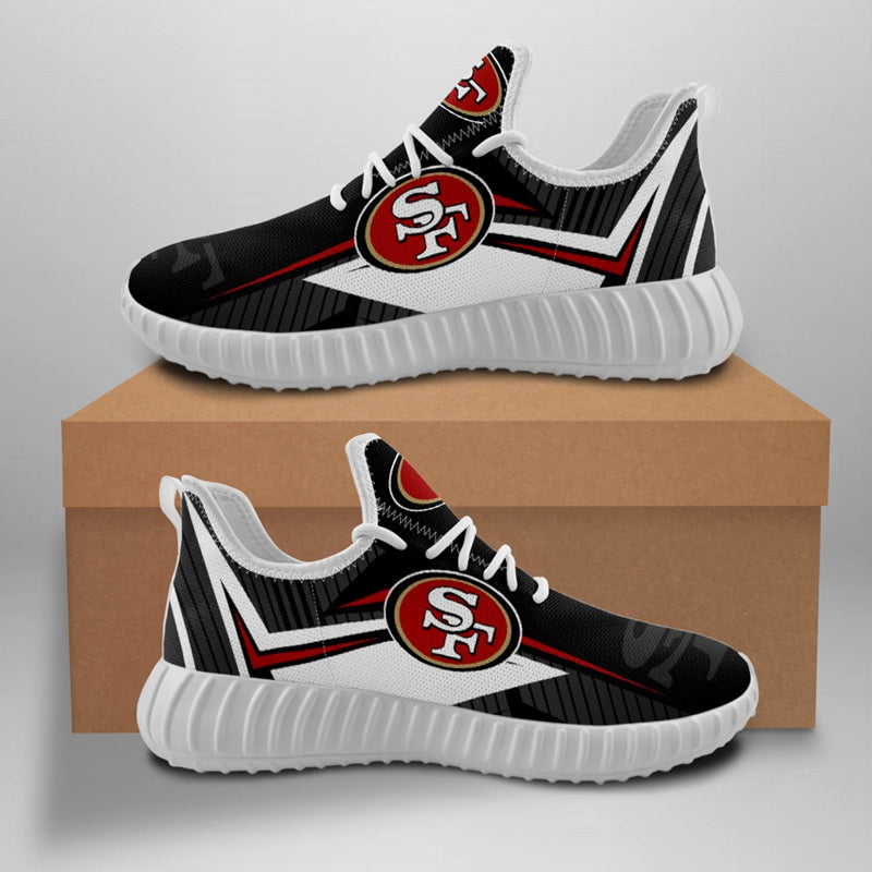 San Francisco 49ers Sneaker Shoes NFL For Men Women Fans