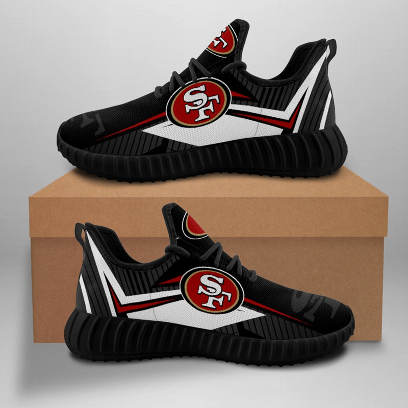 San Francisco 49ers Sneaker Shoes NFL For Men Women Fans