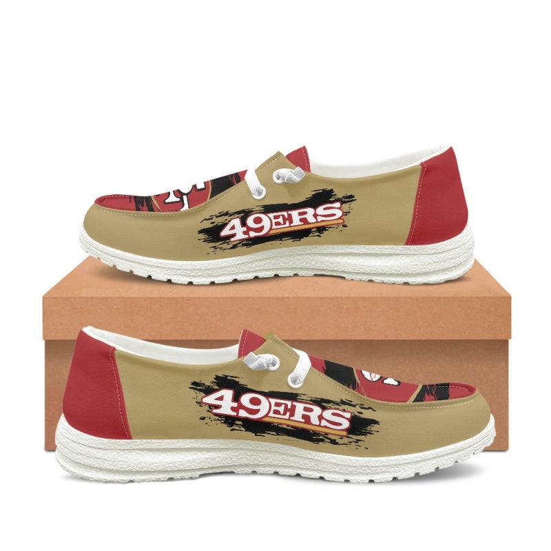 San Francisco 49ers V1 BZ15 Sneakers Shoes For Men Women Fans