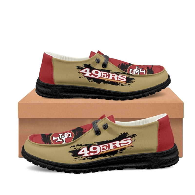 San Francisco 49ers V1 BZ15 Sneakers Shoes For Men Women Fans