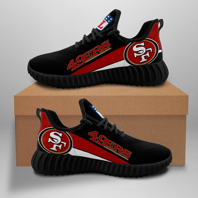 San Francisco 49ers Sneaker Shoes NFL For Men Women Fans