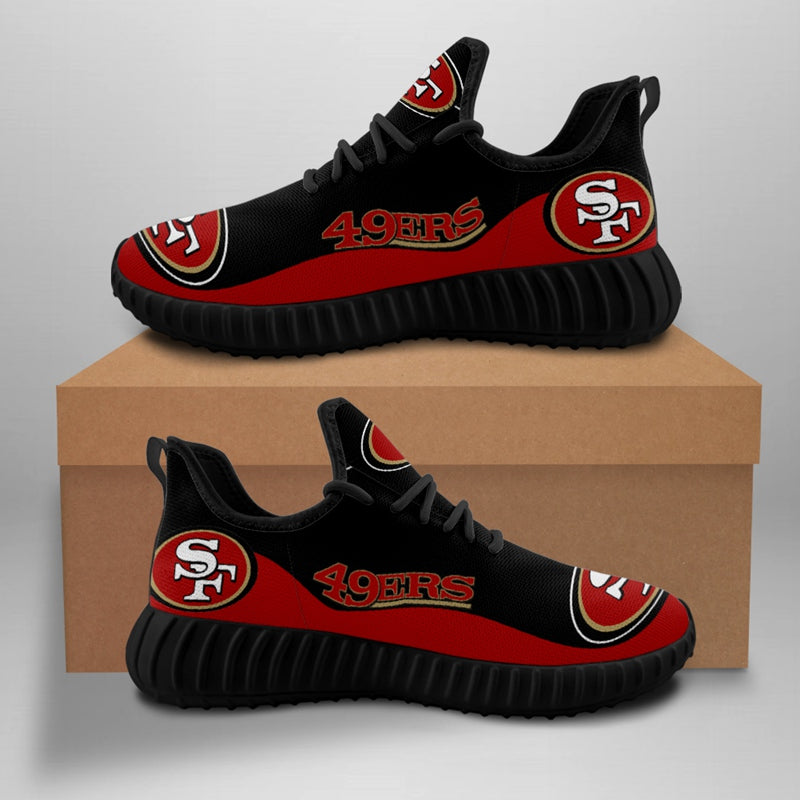 San Francisco 49ers Sneaker Shoes NFL For Men Women Fans