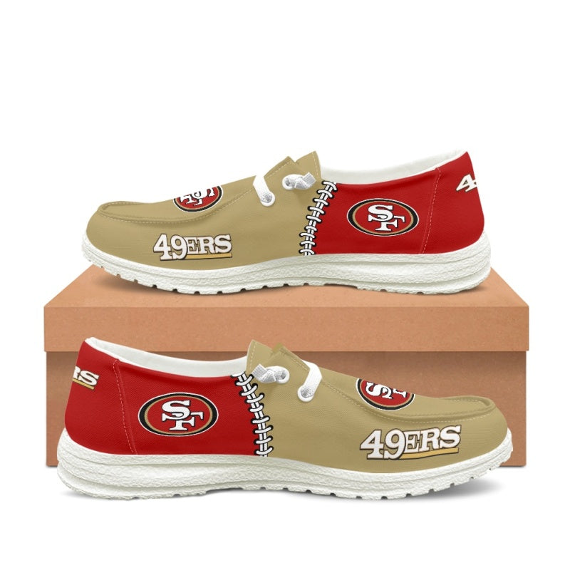 San Francisco 49ers V1 BZ15 Sneakers Shoes For Men Women Fans
