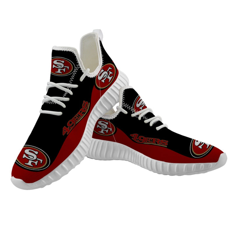 San Francisco 49ers Sneaker Shoes NFL For Men Women Fans