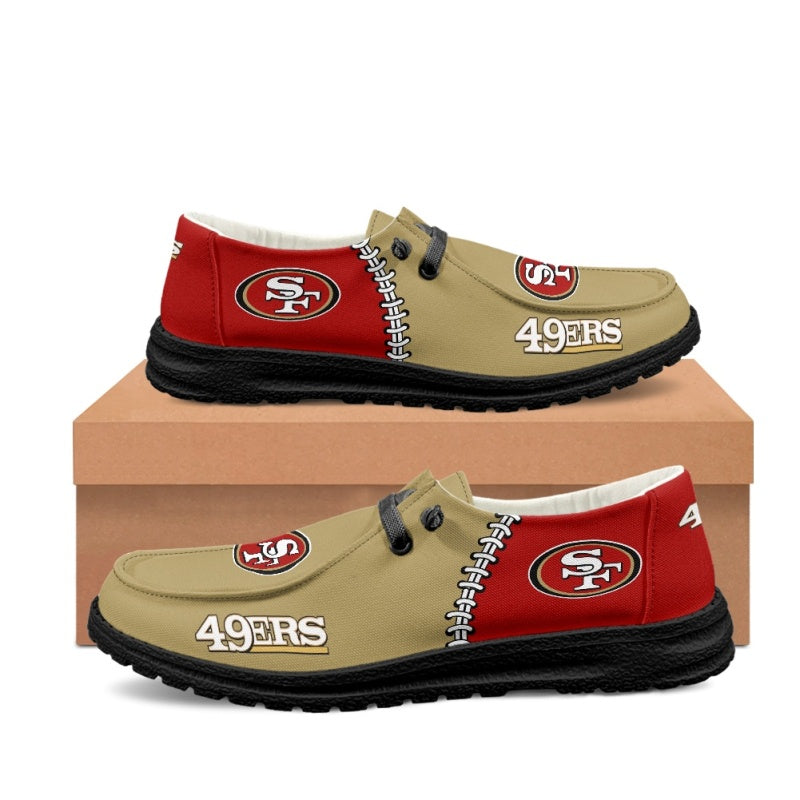 San Francisco 49ers V1 BZ15 Sneakers Shoes For Men Women Fans