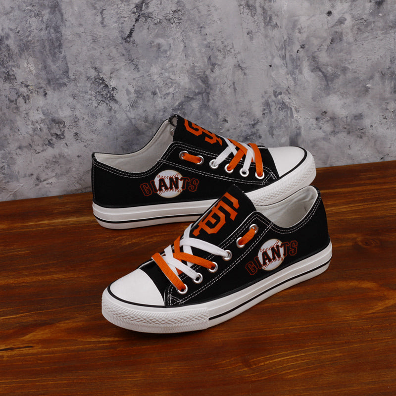 San Francisco Giants Limited Print Low Top Canvas Shoes Sport Sneakers For Men Women Fans