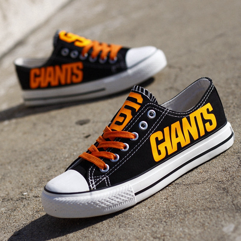 San Francisco Giants Limited Print Low Top Canvas Shoes Sport Sneakers For Men Women Fans