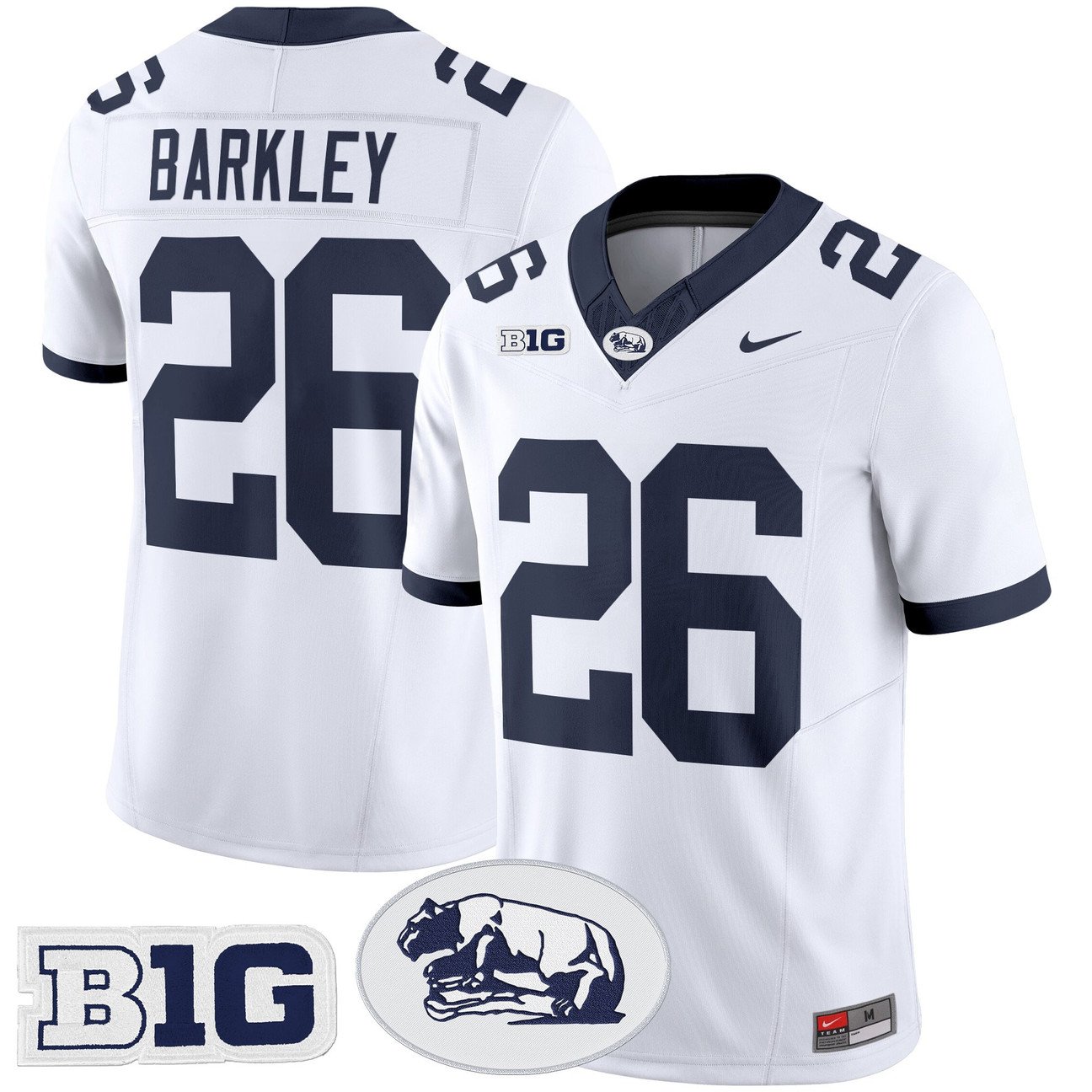 Saquon Barkley Jersey #26 Penn State Nittany Lions 2025 Throwback Limited Stitched