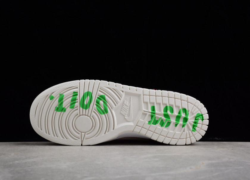 NK Dunk Low Disrupt 2 “Just Do It” Green White Black