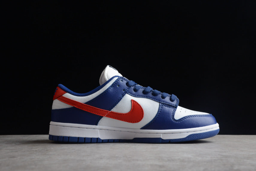 NK Dunk Low 'White And University Red'