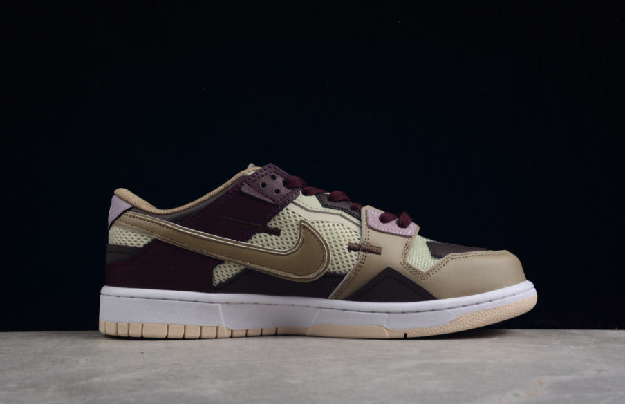 NK Dunk Low Scrap Latte