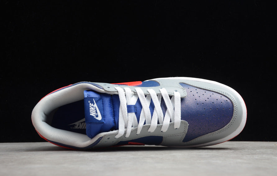 NK Dunk Low Samba Gray Blue Red