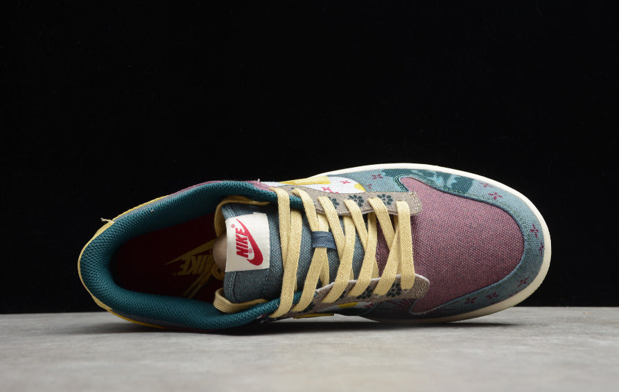 NK Dunk Low Community Garden Lemon Wash Space