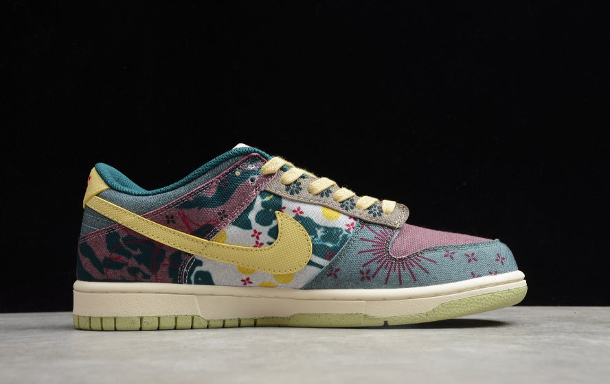 NK Dunk Low Community Garden Lemon Wash Space