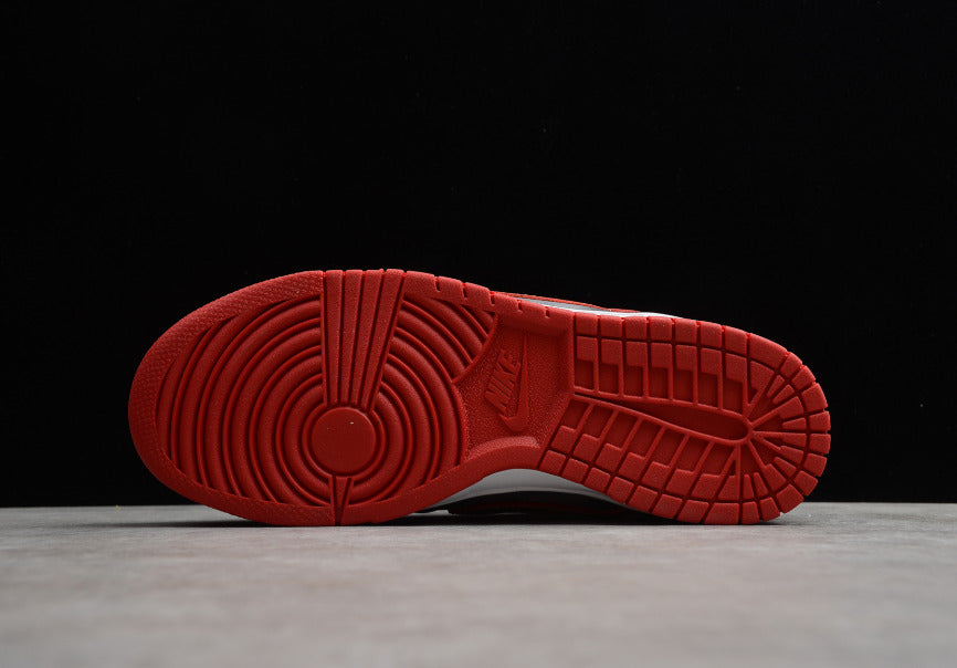 NK Dunk Low Grey Gold Red