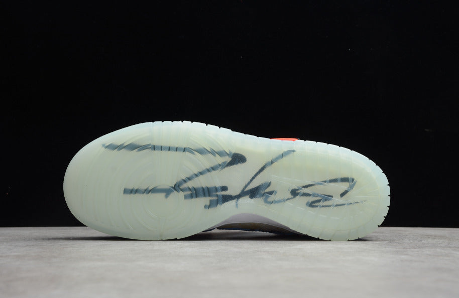 Off-White X Futura X NK Dunk Low UNC
