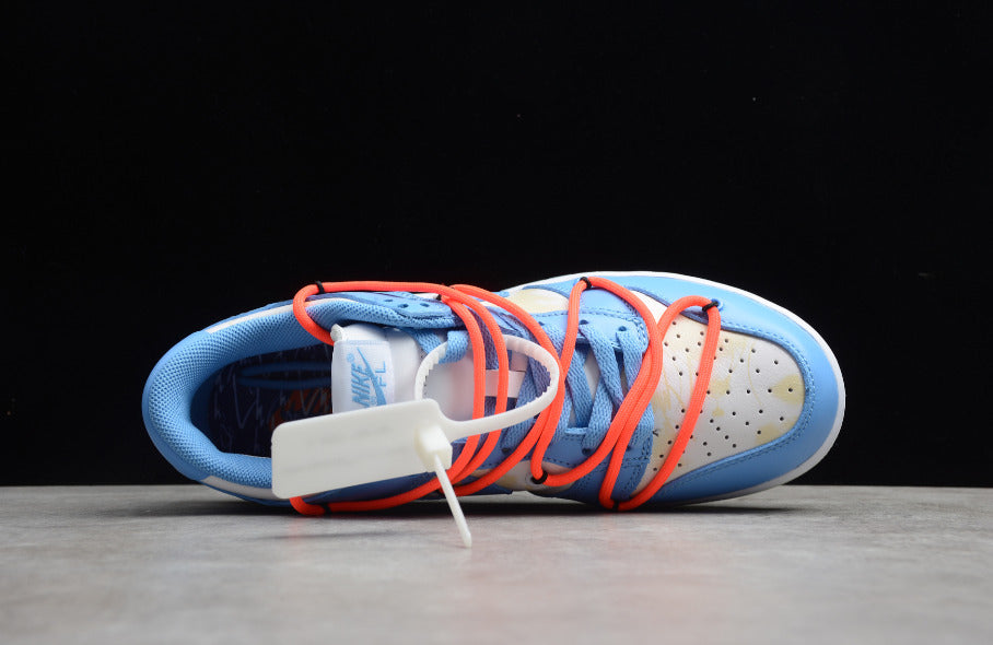 Off-White X Futura X NK Dunk Low UNC