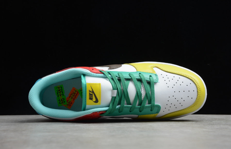 NK Dunk Low Free.99 White