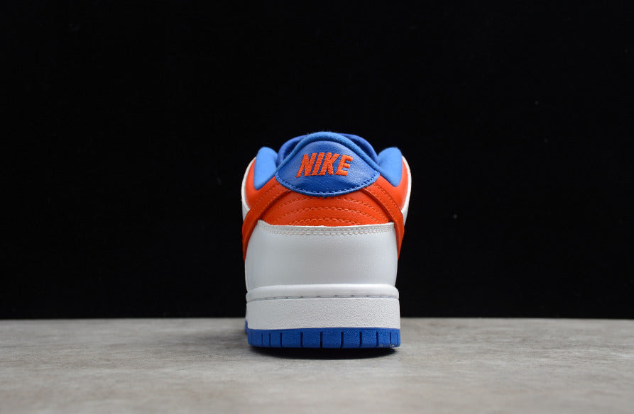 NK Dunk Low Pro White Orange Blue