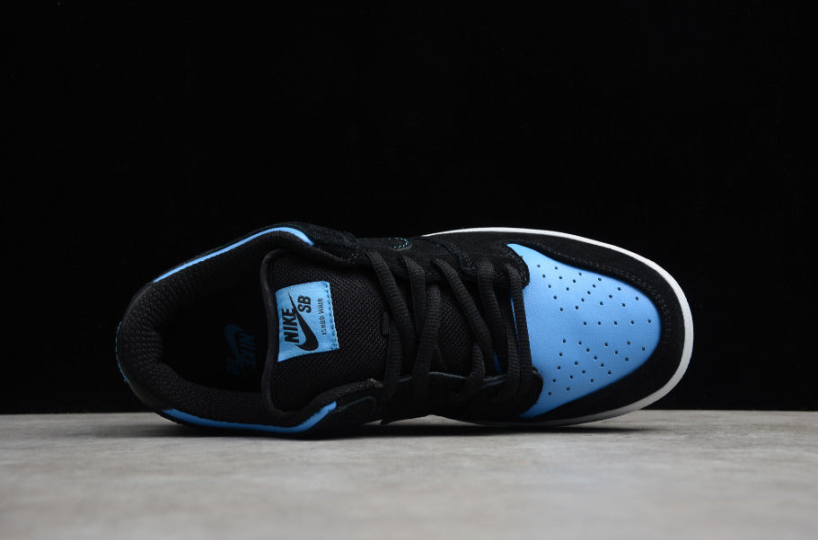 NK Dunk Low Black University Blue