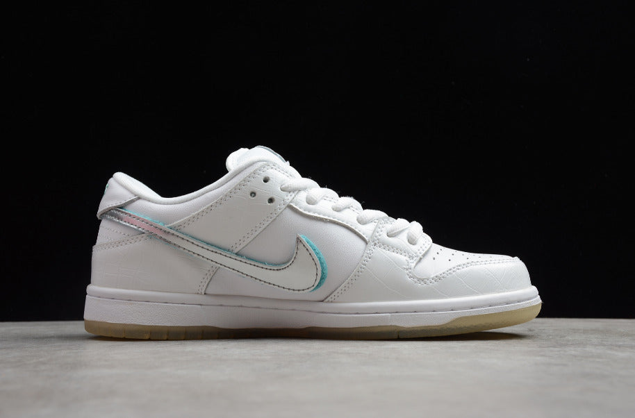 NK Dunk Low QS White Diamond