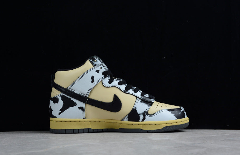 NK Dunk High 1985 Black Acid Wash