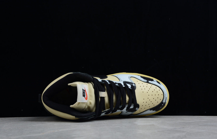 NK Dunk High 1985 Black Acid Wash