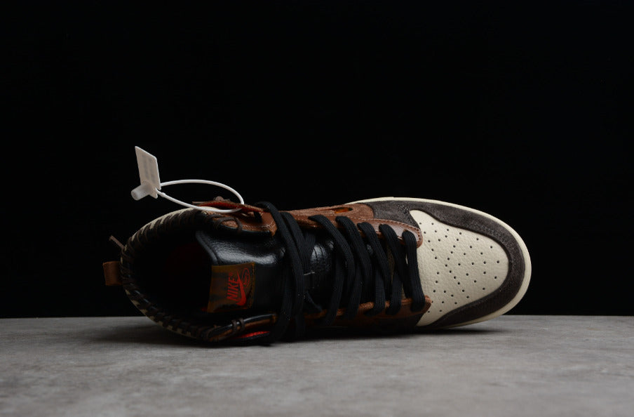 Bodega X NK Dunk High “Legends” Brown Beige White