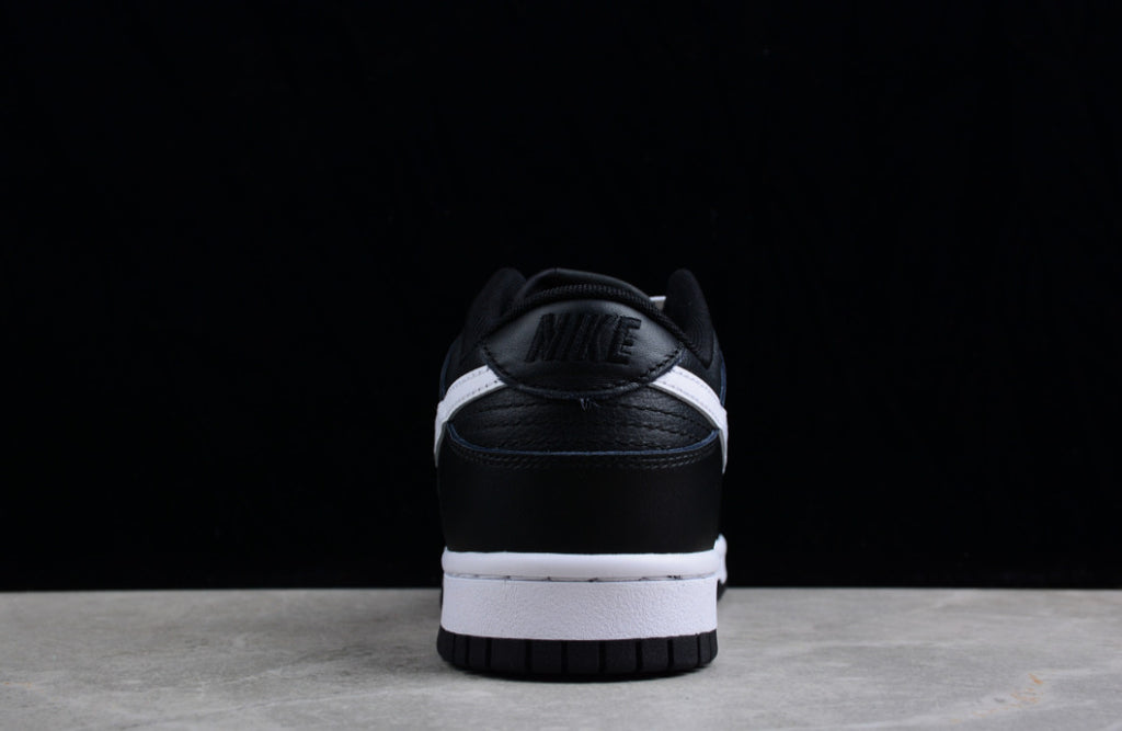 NK Dunk Low Black And White