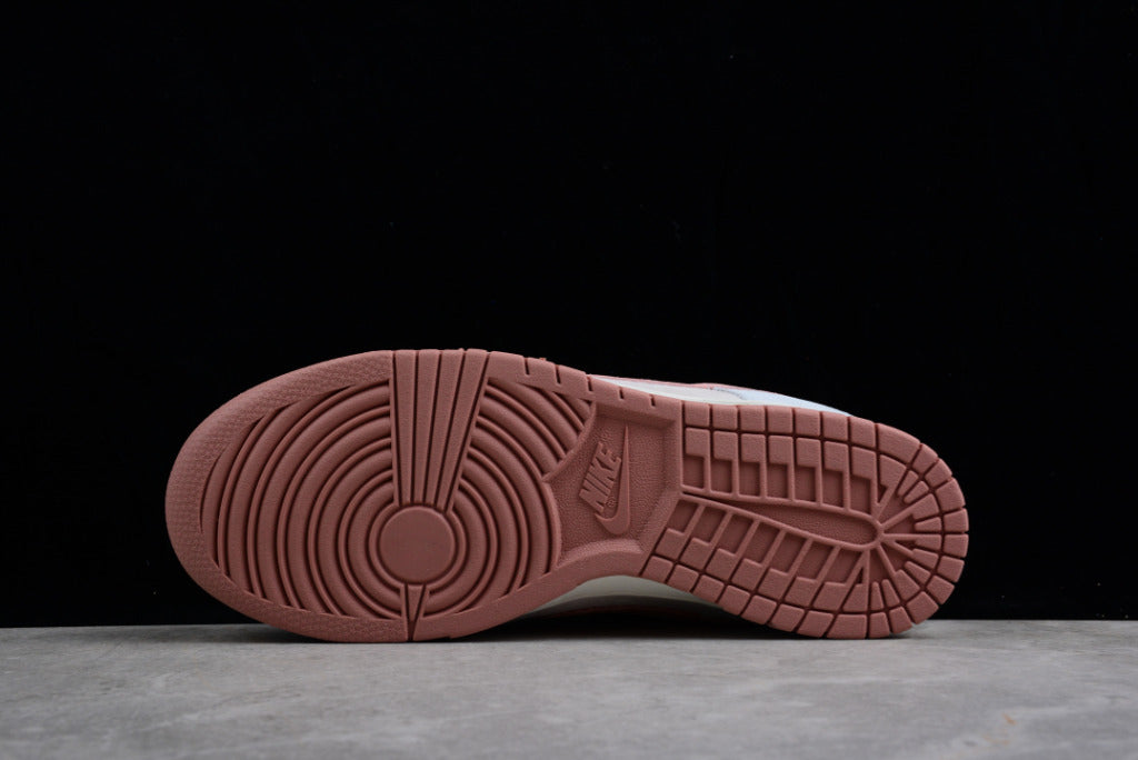 NK Dunk Low Fossil Rose