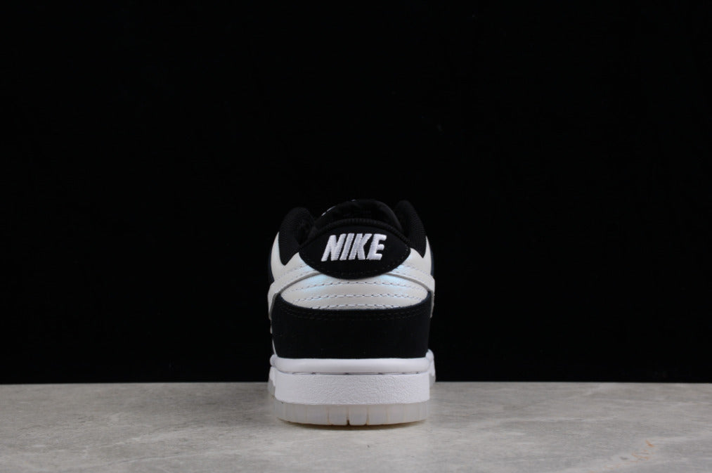 NK Dunk Low-Top Black White