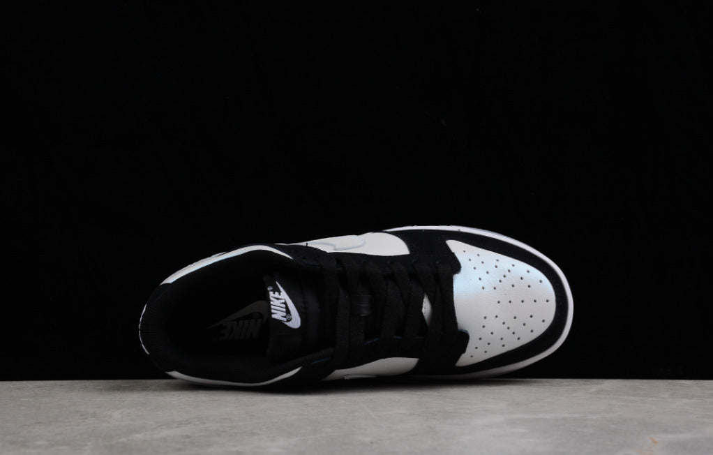 NK Dunk Low-Top Black White