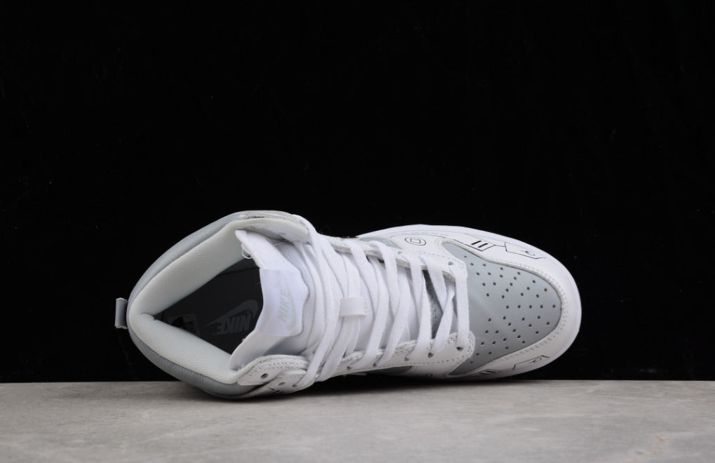 NK Dunk High Video Game Grey White