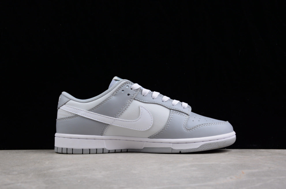NK Dunk Low Retro Pure Platinum Wolf Grey White