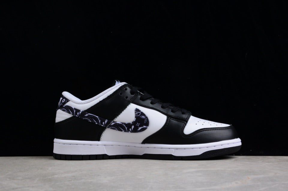 NK Dunk Low Black Paisley