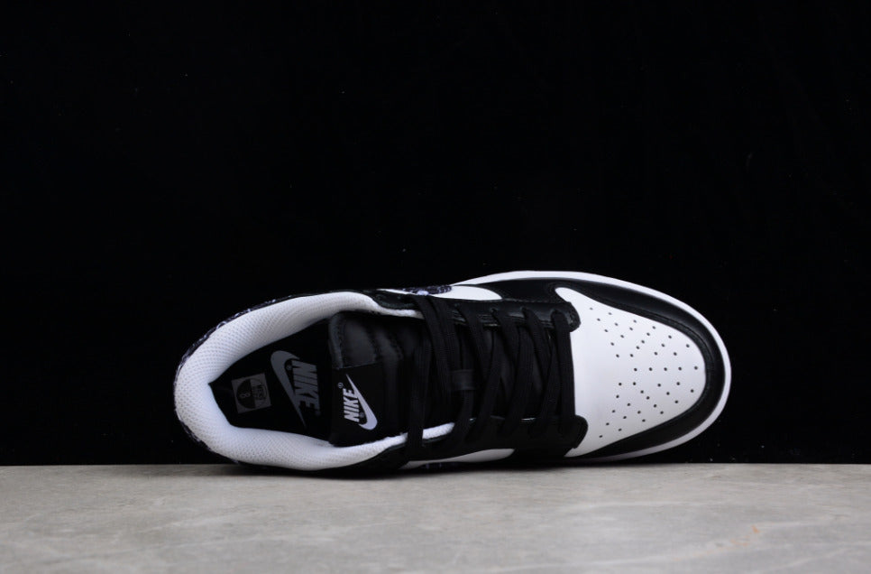 NK Dunk Low Black Paisley
