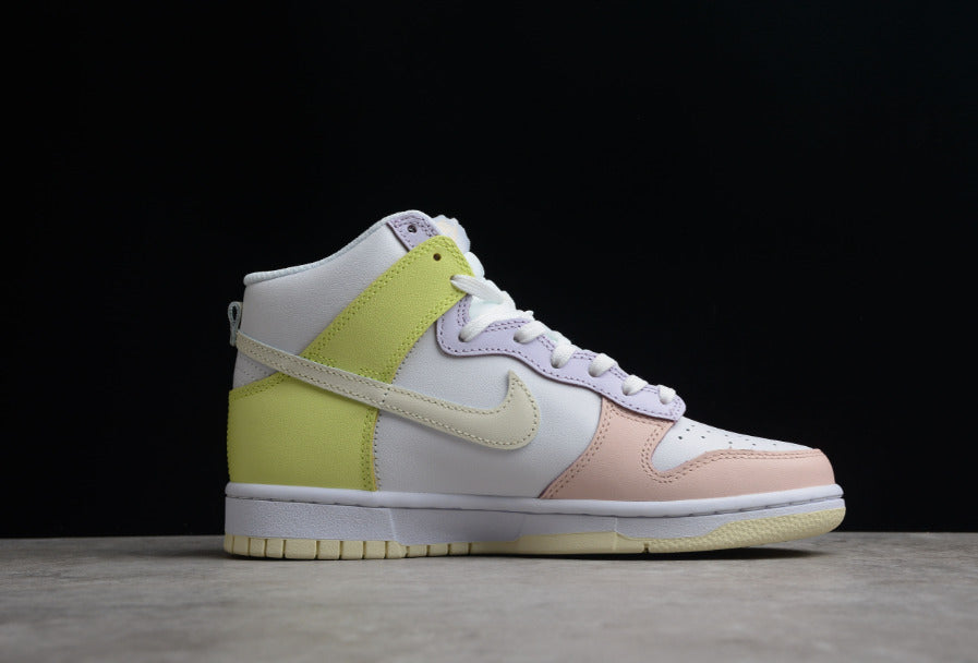 NK Dunk High Cashmere Lemon Twist
