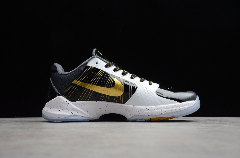 NK Kobe 5 Protro Black White Gold