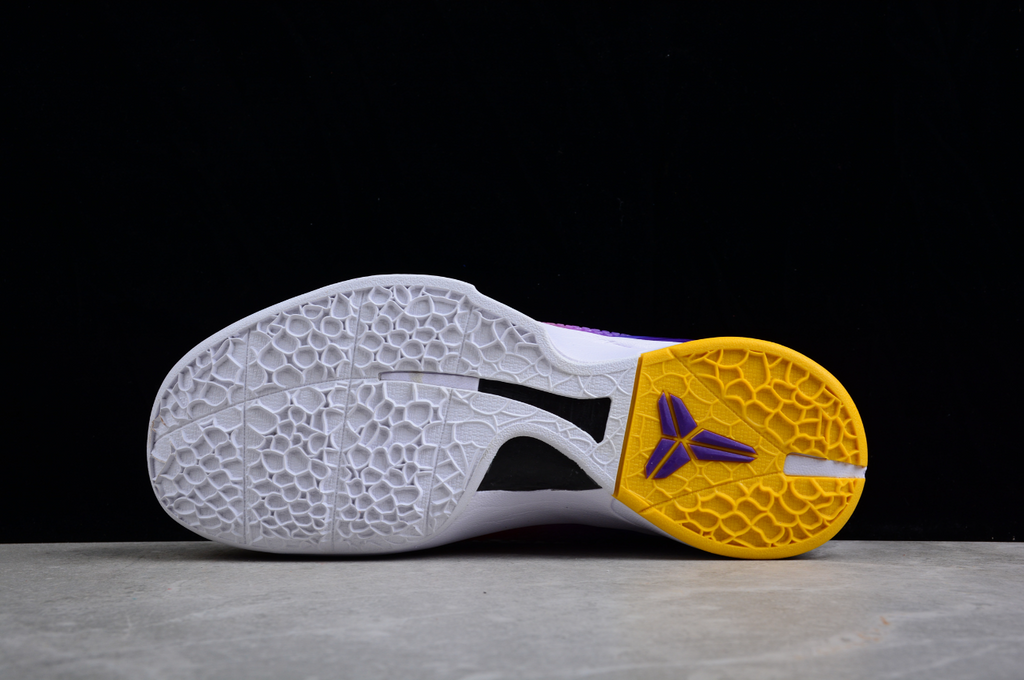 NK Kobe 6 Protro Purple Yellow White