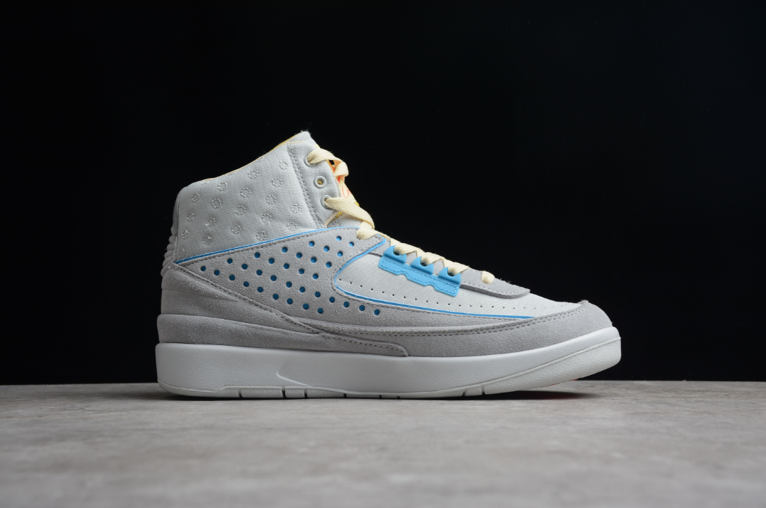 LA X Air Jordan 2 Grey Fog