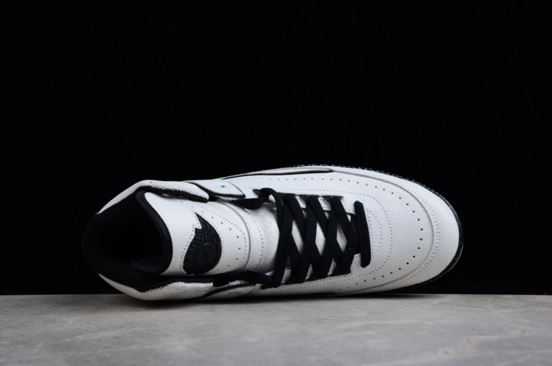 Off-White X Air Jordan 2 Retro SP White Dark Purple Black