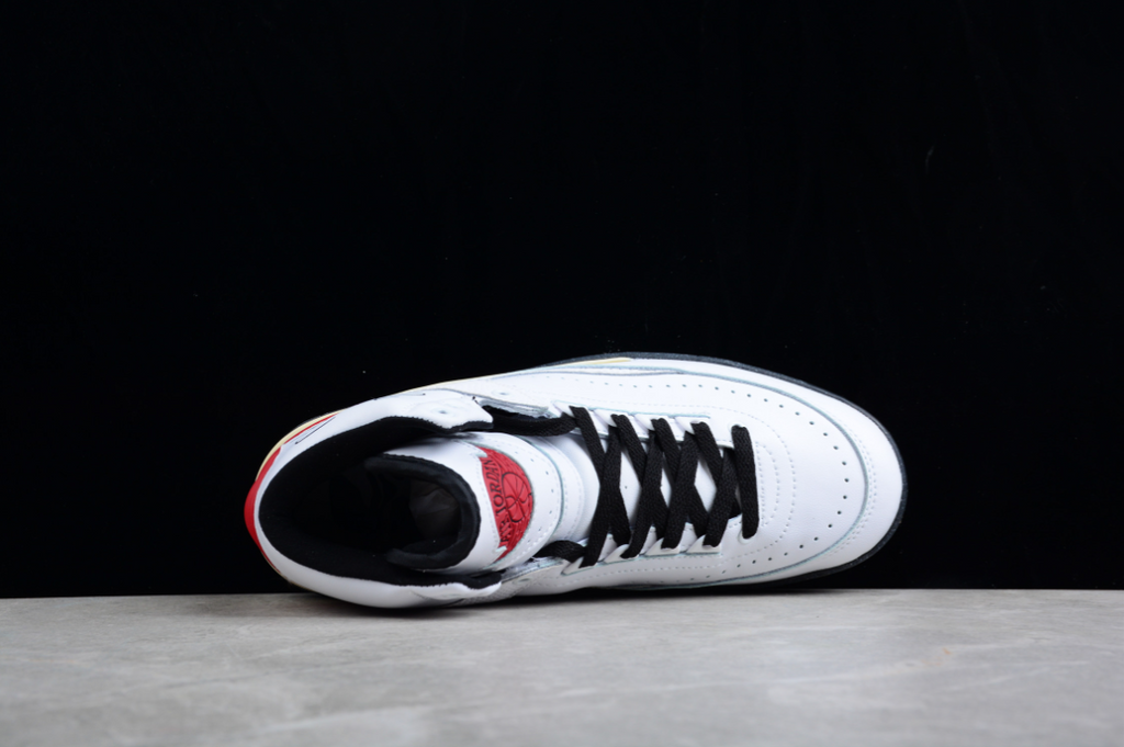 Off-White X Air Jordan 2 High White Varsity Red